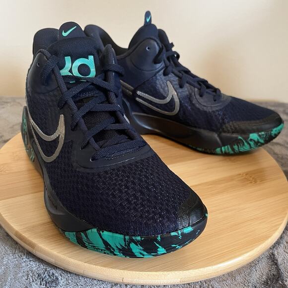 Nike Shoes - Nike KD Trey 5 IX Obsidian Navy Blue Green Sneakers CW3400-400 Women’s Sz 8 NWB